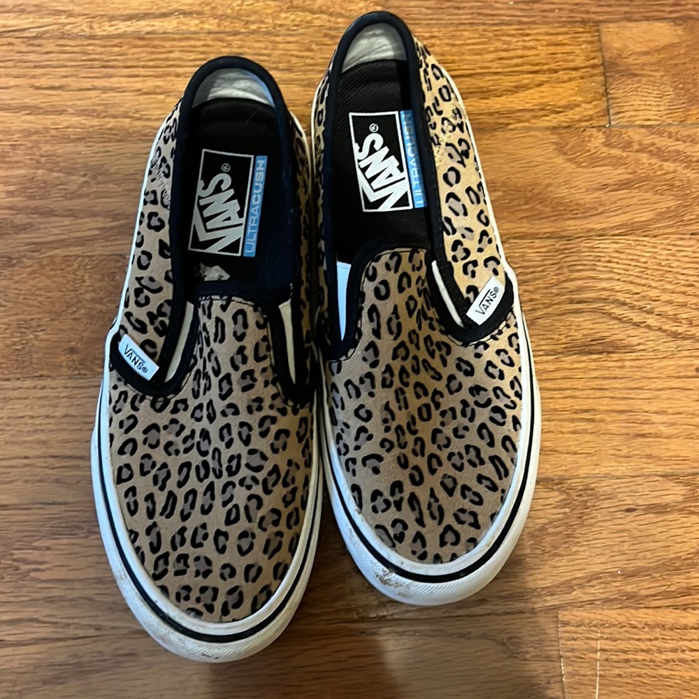 Women slip on Vans